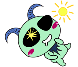 A Green Carpi sticker #11454534