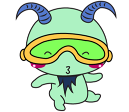 A Green Carpi sticker #11454542