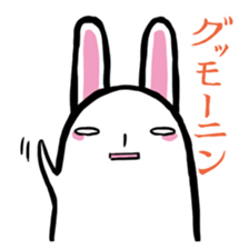 walleyed rabbit sticker #11454592