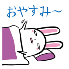 walleyed rabbit sticker #11454593