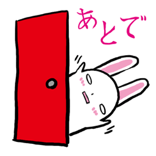 walleyed rabbit sticker #11454596