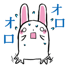 walleyed rabbit sticker #11454601