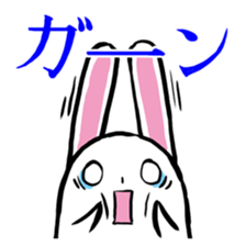 walleyed rabbit sticker #11454604