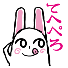 walleyed rabbit sticker #11454608