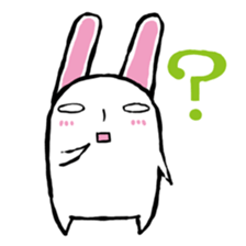 walleyed rabbit sticker #11454614