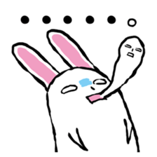 walleyed rabbit sticker #11454620