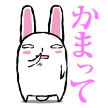 walleyed rabbit sticker #11454624