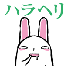 walleyed rabbit sticker #11454625