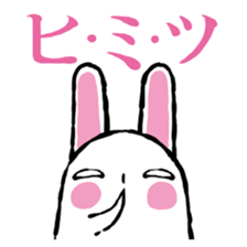 walleyed rabbit sticker #11454630