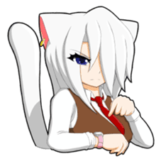 Cat of Bianco's sticker #11454634