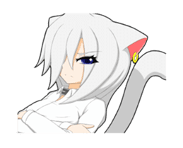 Cat of Bianco's sticker #11454637