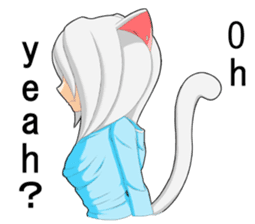 Cat of Bianco's sticker #11454649