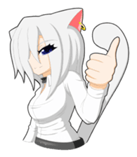 Cat of Bianco's sticker #11454651