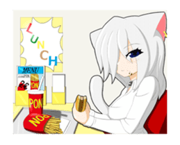 Cat of Bianco's sticker #11454656