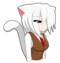 Cat of Bianco's sticker #11454661