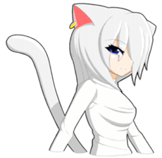 Cat of Bianco's sticker #11454663