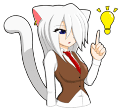 Cat of Bianco's sticker #11454665