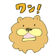 Chata of chowchow dog 3 sticker #11454799
