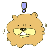 Chata of chowchow dog 3 sticker #11454804