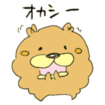 Chata of chowchow dog 3 sticker #11454805