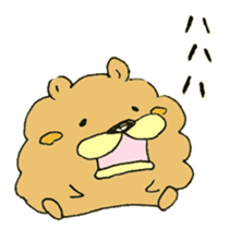 Chata of chowchow dog 3 sticker #11454806