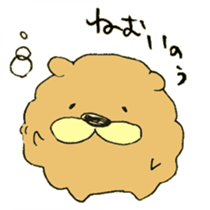 Chata of chowchow dog 3 sticker #11454811