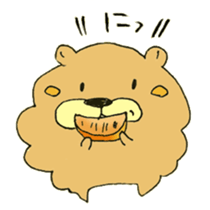 Chata of chowchow dog 3 sticker #11454817