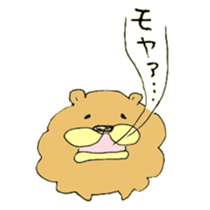 Chata of chowchow dog 3 sticker #11454828