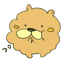 Chata of chowchow dog 3 sticker #11454829