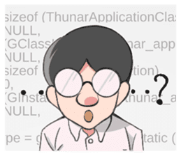 Shachiku and Mr. Aoki/System Engineer sticker #11455677