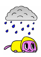 fluffyPinkyCat sticker #11456979