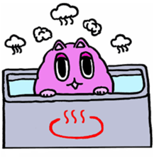 fluffyPinkyCat sticker #11456980