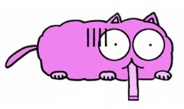 fluffyPinkyCat sticker #11456981