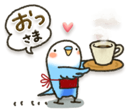 Budgerigar6 sticker #11457304