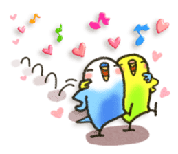 Budgerigar6 sticker #11457320