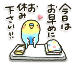 Budgerigar6 sticker #11457325