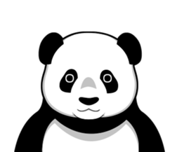Pretty Pan-da sticker #11457490