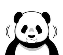 Pretty Pan-da sticker #11457491