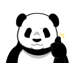 Pretty Pan-da sticker #11457497