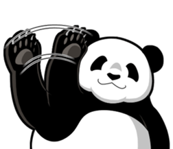 Pretty Pan-da sticker #11457503
