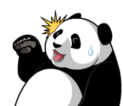 Pretty Pan-da sticker #11457504