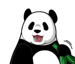 Pretty Pan-da sticker #11457507