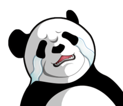 Pretty Pan-da sticker #11457510