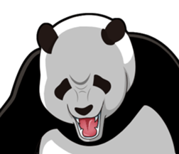 Pretty Pan-da sticker #11457512