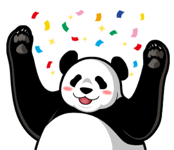 Pretty Pan-da sticker #11457514