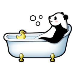 Pretty Pan-da sticker #11457515