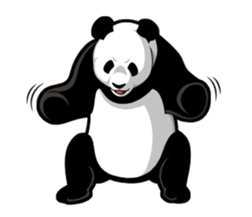 Pretty Pan-da sticker #11457517