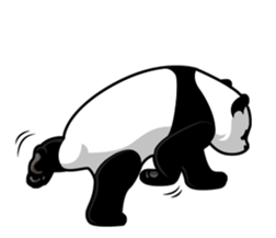 Pretty Pan-da sticker #11457518