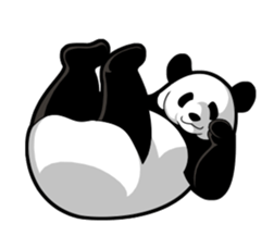 Pretty Pan-da sticker #11457520