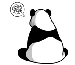 Pretty Pan-da sticker #11457521